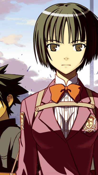 Обои UQ Holder! Аниме UQ Holder!, обои для рабочего стола, фотографии uqholder, аниме, девушка, взгляд, фон Обои для рабочего стола, скачать обоикартинки заставки на рабочий стол.